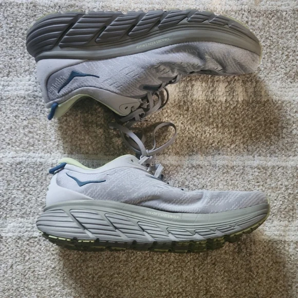 Hoka White Running Shoes - Picture 10 of 12